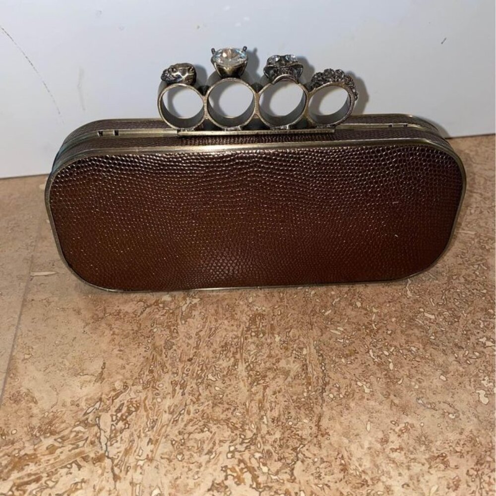Knuckle Clutch Purse